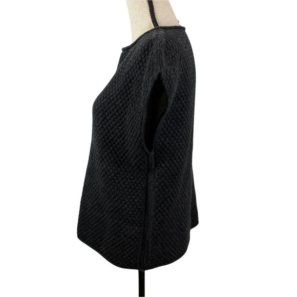 LAFAYETTE 148 NEW YORK 100% CASHMERE SLEEVELESS BOXY SWEATER TOP SIZE P US 0/2 - Picture 5 of 10